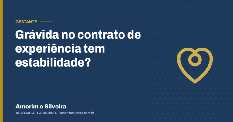 Grávida no contrato de experiência tem estabilidade?