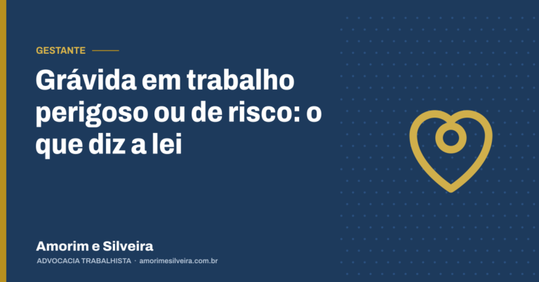 Grávida em trabalho perigoso ou de risco: o que diz a lei