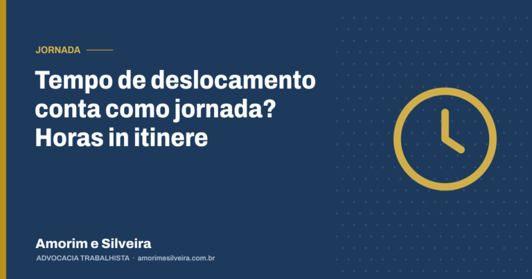 Tempo de deslocamento conta como jornada? Horas in itinere