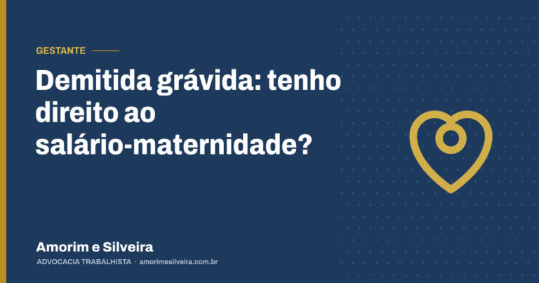 Demitida grávida: tenho direito ao salário-maternidade?